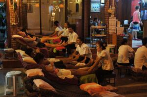 Massagen in der Khao San Road